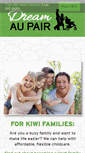 Mobile Screenshot of dreamaupair.co.nz